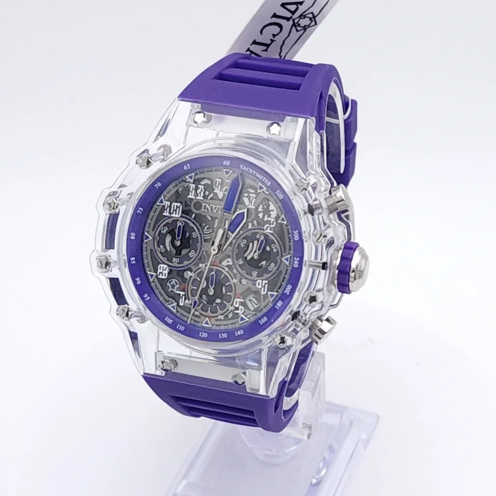 Invicta Vaulthan 69683 Purple Watch 44mm - Picture 4 of 16